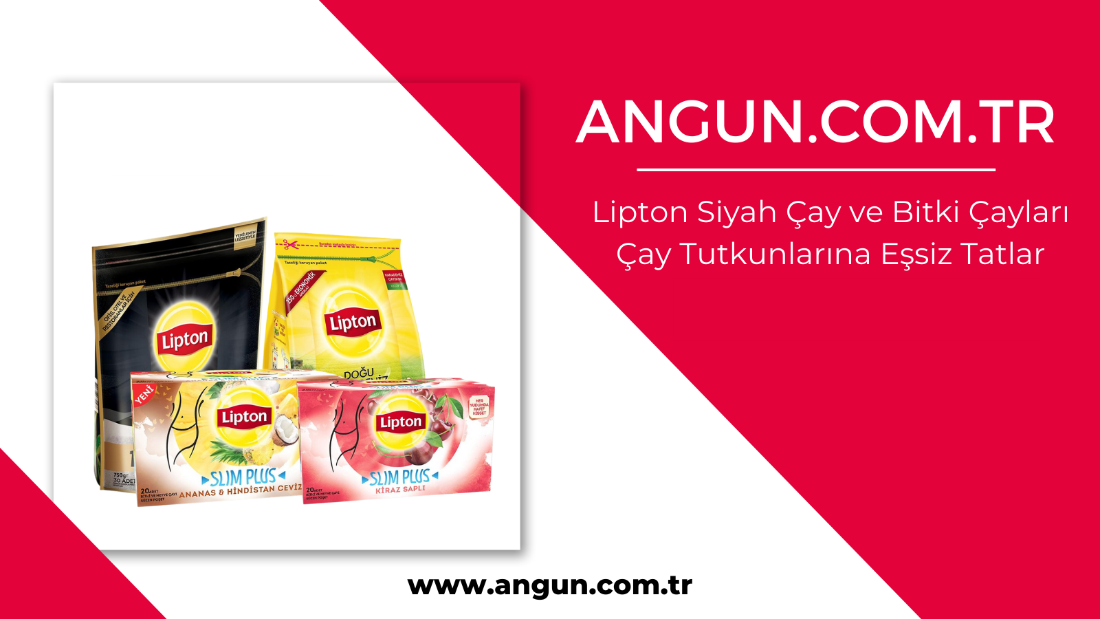 Lipton Çaylarıyla Eşsiz Tatlar